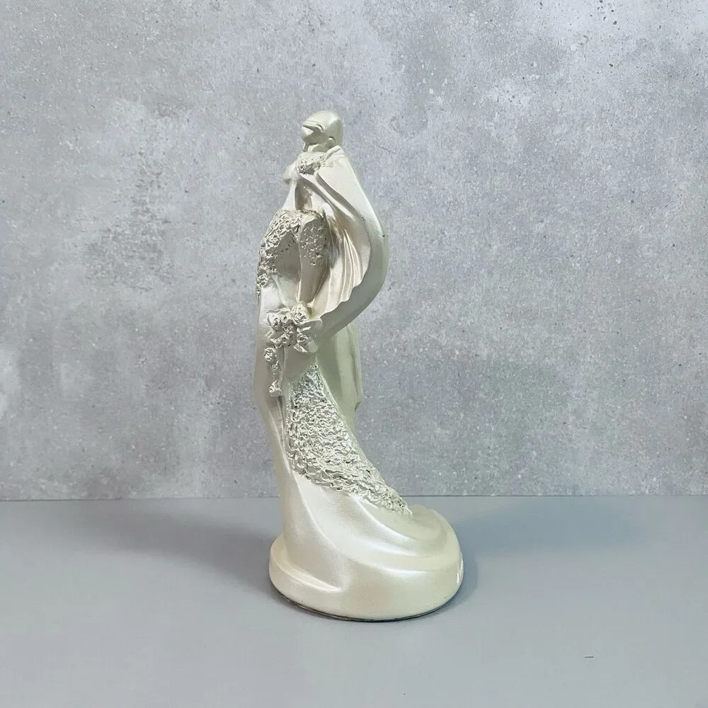 1990's Daniel Austin Pearlized 'Our Day' Wedding Figurine Statue